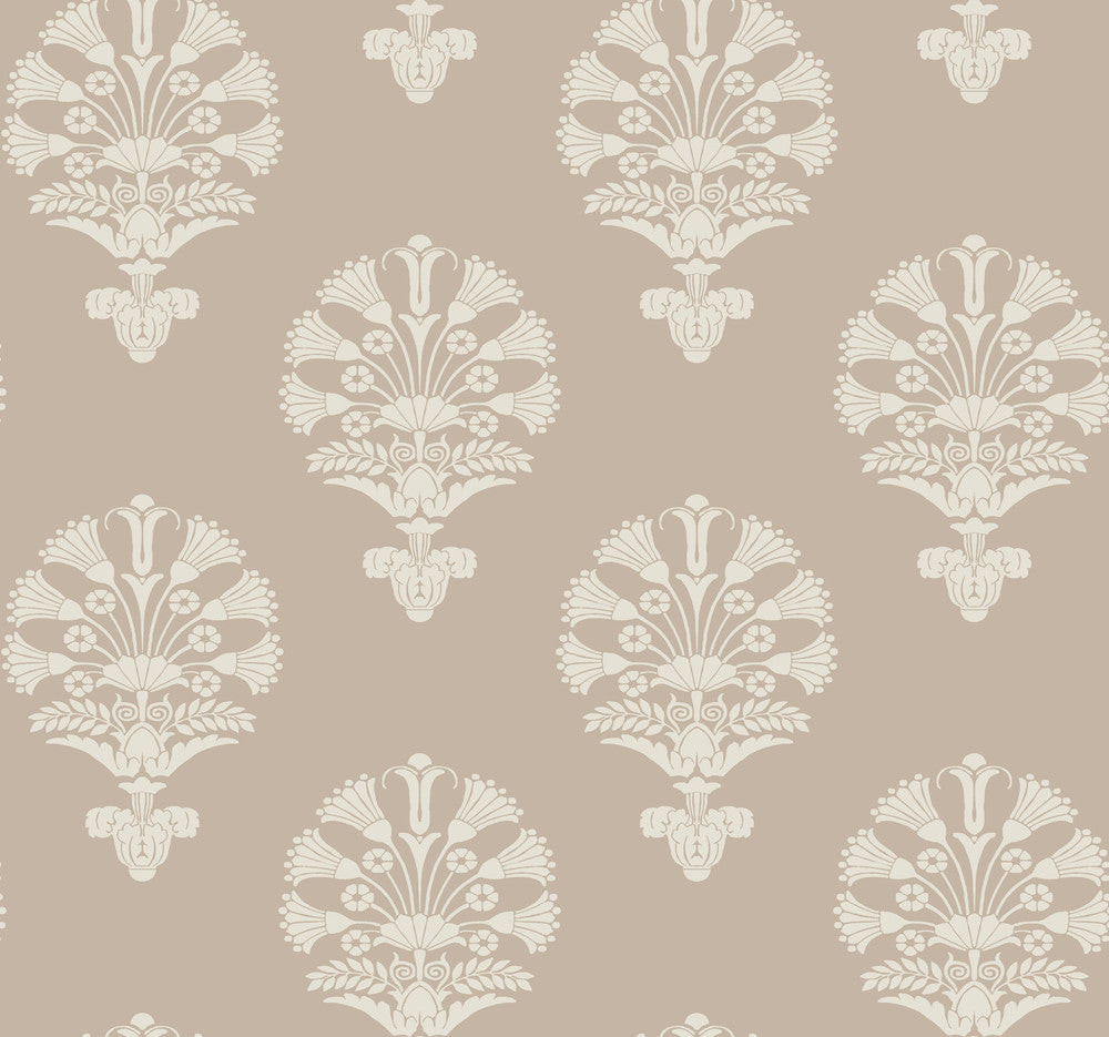 Luxor Gold Metallic Wallpaper by York Wallcoverings Silhouettes Covers about 60.8 square feet 27-in by 27-ft long roll Unpasted 25.25 - Fabric Carolina -