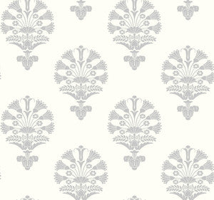 Luxor Grey Wallpaper by York Wallcoverings