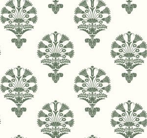 Luxor Green Wallpaper by York Wallcoverings