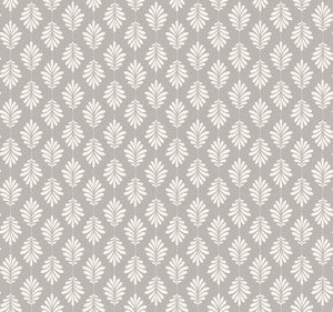 Leaflet White Wallpaper by York Wallcoverings