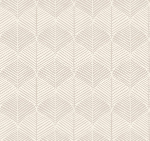 Palm Thatch Grey Wallpaper by York Wallcoverings