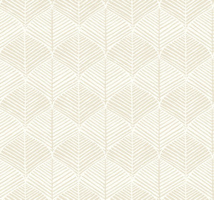 Palm Thatch Taupe Wallpaper by York Wallcoverings