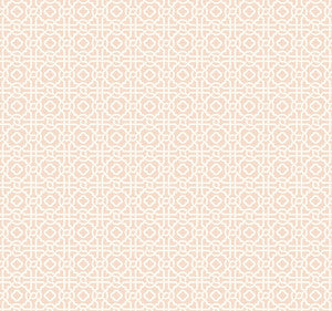 Pergola Lattice Light Pink Wallpaper by York Wallcoverings