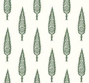 Juniper Tree Green Wallpaper by York Wallcoverings