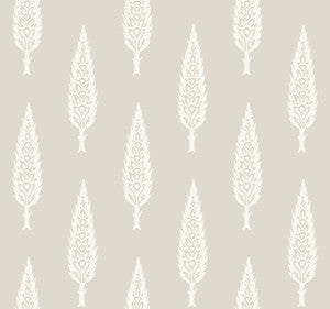 Juniper Tree Taupe Wallpaper by York Wallcoverings