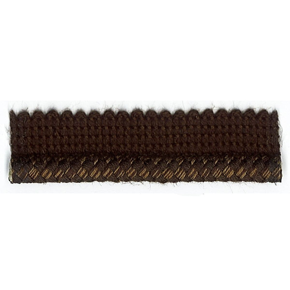 Starfire 4 Chocolate by Stout Trim Just Cords 48% Spun Viscose 27% Acrylic 10% Cotton 10% BAM 5% Linen ITALY Horizontal: 0 and Vertical: 0 0.25 in - Fabric Carolina -
