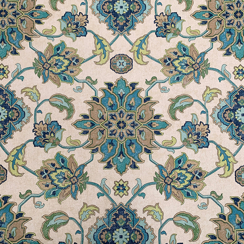 Stardew Teal by Magnolia Fabric - 100 % COTTON PAKISTAN 50,000 Horizontal: 27 and Vertical: 27 54.5 - Fabric Carolina -