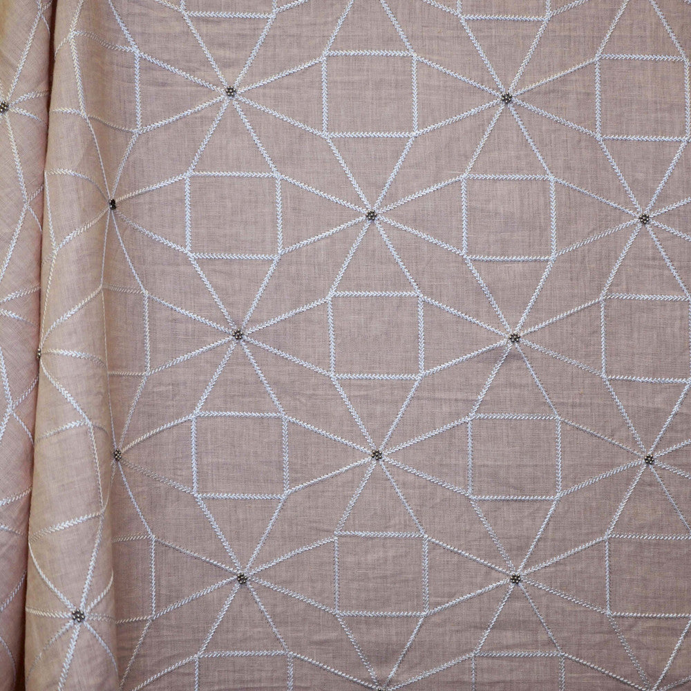 Starfire 22Sj102 by JF Fabric JF Studio 100% Linen India Horizontal: 17.25 and Vertical: 15.75 54 - Fabric Carolina -