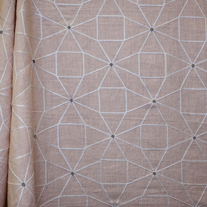 STARFIRE 22SJ102 by JF Fabric JF Studio 100% Linen India Horizontal: 17.25 and Vertical: 15.75 54 - Fabric Carolina -
