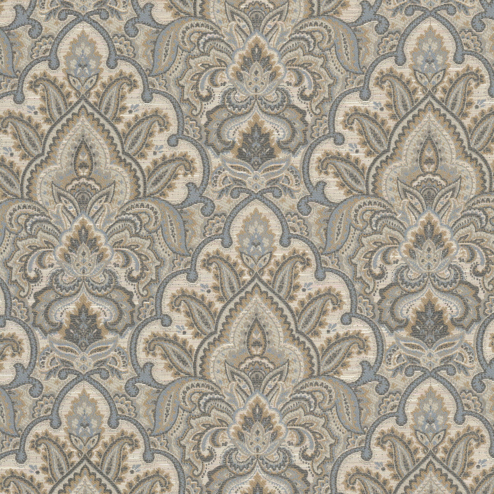 Stefano 1 Nickel by Stout Fabric Stout Fabric Stefano 1 NickelFabric Comfortable Living Dove/Mushroom 72%Svi 21%Pol 7%Cot India </p><p>Repeat: H: 13.5, V: 4.75 54 in - Fabric Carolina -