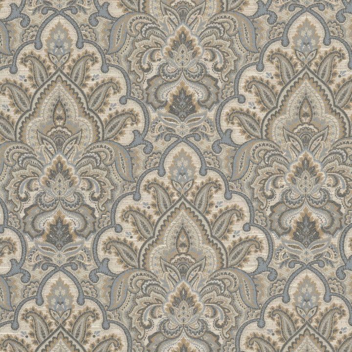 Stefano 1 Nickel by Stout Fabric Stout Fabric Stefano 1 NickelFabric Comfortable Living Dove/Mushroom 72%Svi 21%Pol 7%Cot India </p><p>Repeat: H: 13.5, V: 4.75 54 in - Fabric Carolina -