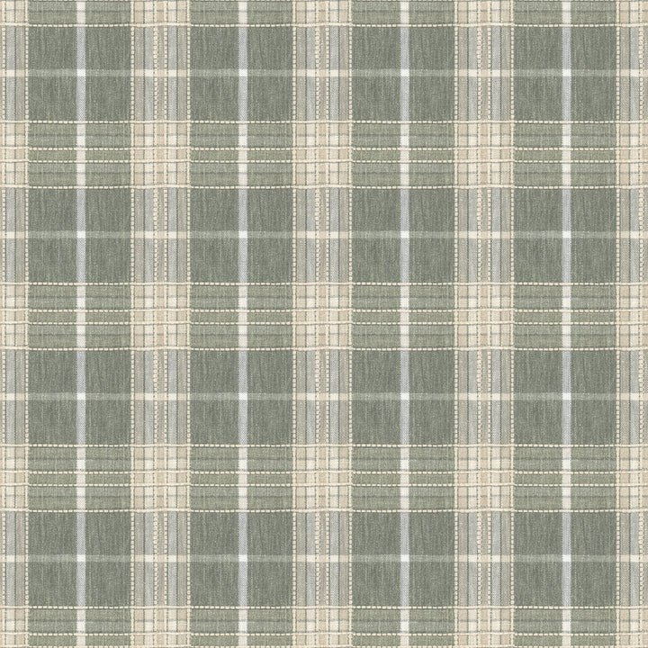 Stitch 1 Sage by Stout Fabric Stout Fabric Stitch 1 SageFabric Rainbow Library Pistachio/Chive 42%Cot 42%Pol 11%Svi 5%Lin India </p><p>Repeat: H: 4.625, V: 9.375 54 in - Fabric Carolina -