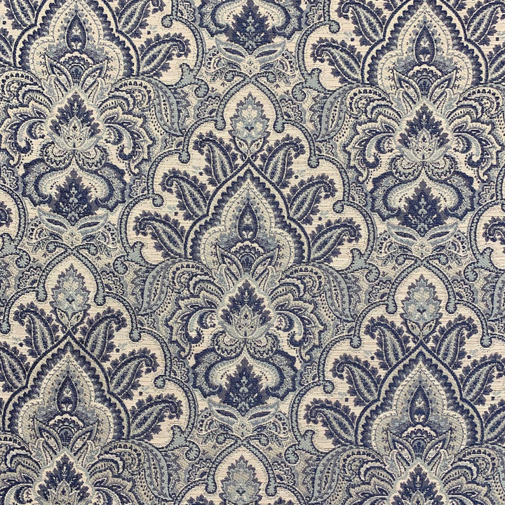 Stowe Cobalt by Magnolia Fabric - 72% Vis, 21% Poly, 7% Cot India 20000 Horizontal: 13.5 and Vertical: 13.5 54 - Fabric Carolina -