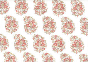 Stratus Coral Lw by Norbar Fabric
