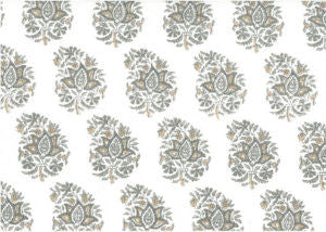 Stratus Driftwood Lw by Norbar Fabric ROMANCE 100% COTTON SPAIN 6 1/2"V 3"H 55 - Fabric Carolina -