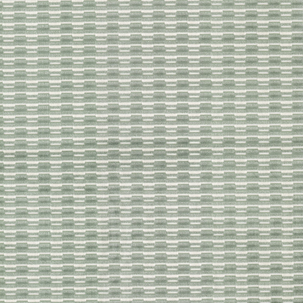 Striker 1 Seaspray by Stout Fabric Stout Fabric Striker 1 SeasprayFabric Rainbow Library Mist/Shoreline 57%Svi 43%Pol India </p><p>Repeat: H: 1.375, V: 25 57 in - Fabric Carolina -