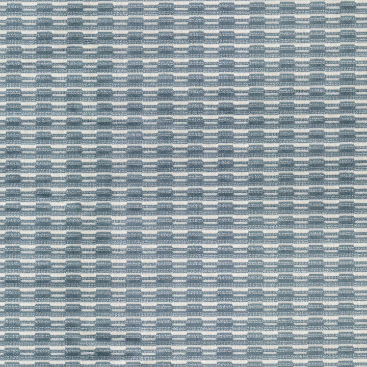 Striker 2 Lake by Stout Fabric Stout Fabric Striker 2 LakeFabric Rainbow Library Moonstone/Lake 57%Svi 43%Pol India </p><p>Repeat: H: 1.375, V: 26.25 57 in - Fabric Carolina -