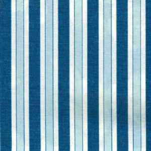 Striper Blue 9 by Norbar Fabric ROMANCE 100% POLYESTER SPAIN 18 1/4"H 54" - Fabric Carolina -