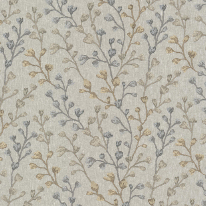 Stumble 2 Woodland by Stout Designer Fabric RAINBOW LIBRARY ALMOND/GRANITE 72%POL 28%COT INDIA Horizontal: 13.250 and Vertical: 9.125 54 in - Swanky Fabrics -