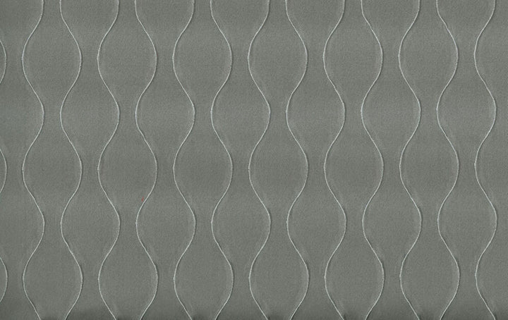 Sultry Aluminum by Norbar Designer Fabric PARAMOUNT 76% POLYESTER 24% VISCOSE CHINA 2 1/4"V 1 3/4"H 55 - Swanky Fabrics -