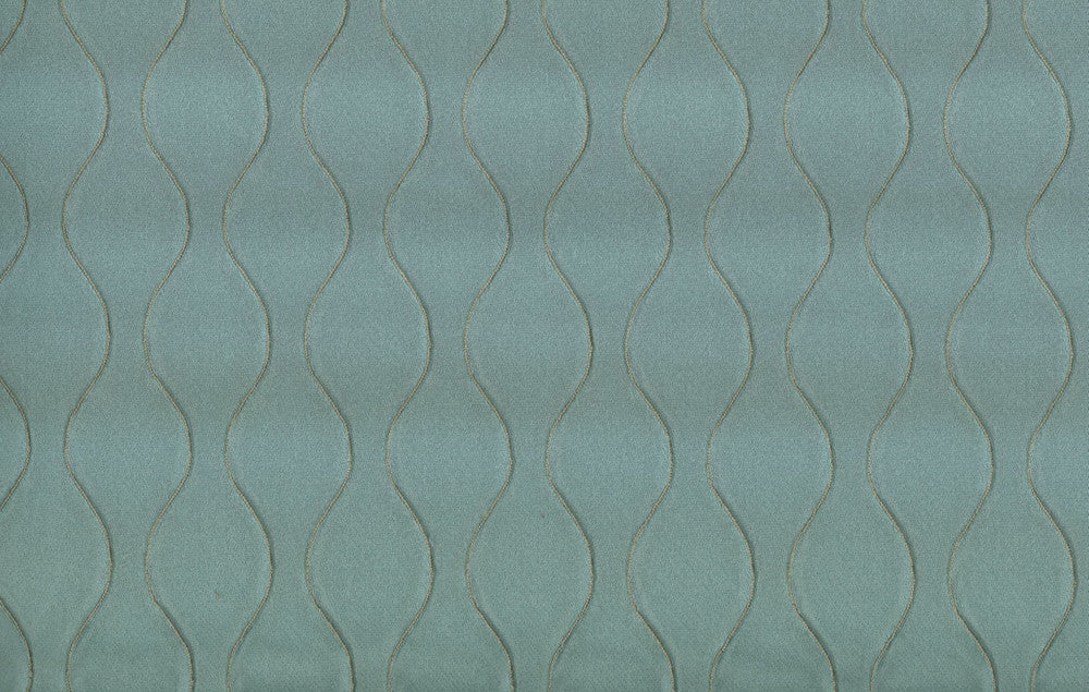 Sultry Aqua by Norbar Fabric PARAMOUNT 76% POLYESTER 24% VISCOSE CHINA 15,000 WYZENBEEK </p><p>Repeat: 2 1/4"V 1 3/4"H 55 - Fabric Carolina -