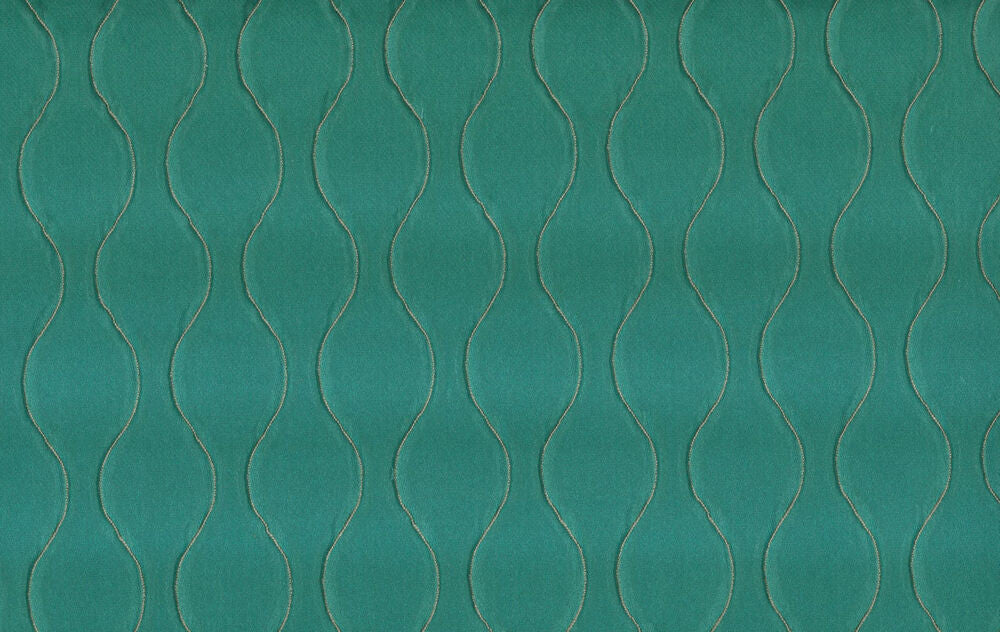 Sultry Peacock by Norbar Designer Fabric PARAMOUNT 76% POLYESTER 24% VISCOSE CHINA 2 1/4"V 1 3/4"H 55 - Swanky Fabrics -