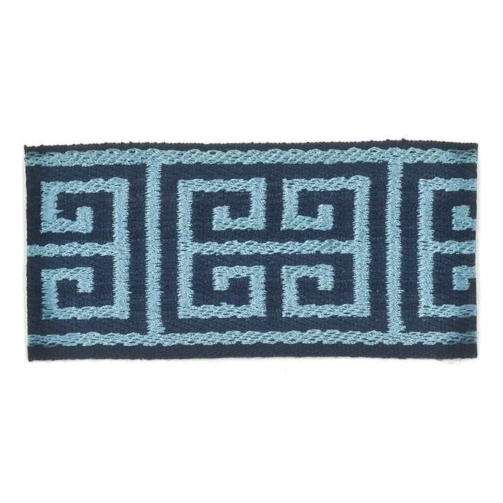 Sumatra 2 Ocean by Stout Trim INSIGHTS TRIM 54%POL 46%SVI CHINA Horizontal: 2.000 and Vertical: 0.000 2 in - Fabric Carolina -
