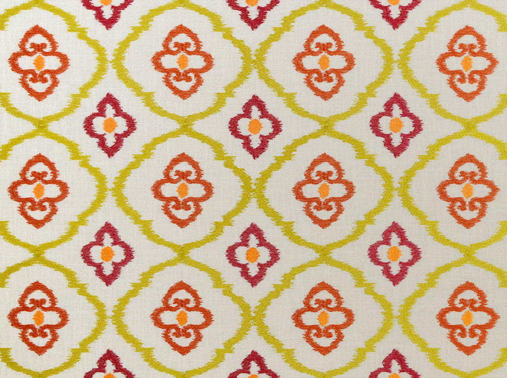 Sumatra Summer 382 by Covington Fabric 75% VISCOSE/25% LINEN INA 25000 Horizontal: 10.5 and Vertical: 9.5 55 - Fabric Carolina -