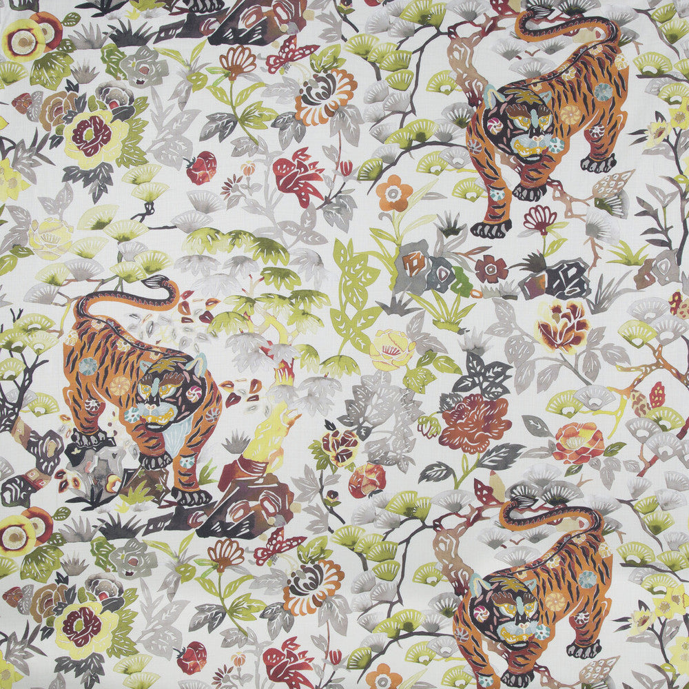 Sumbar Foliage by Kravet Couture Fabric PACIFIC RIM LINEN - 100% Austria MEDIUM Horizontal: 58 and Vertical: 41 58.5 - Fabric Carolina -