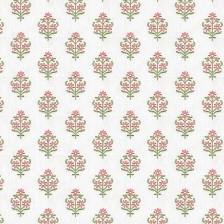 Summertime 2 Petal by Stout Fabric Stout Fabric Summertime 2 PetalFabric Rainbow Library Tearose/Spice 50%Cot 50%Pol %Pemb India </p><p>Repeat: H: 4.5, V: 18 53 in - Fabric Carolina -