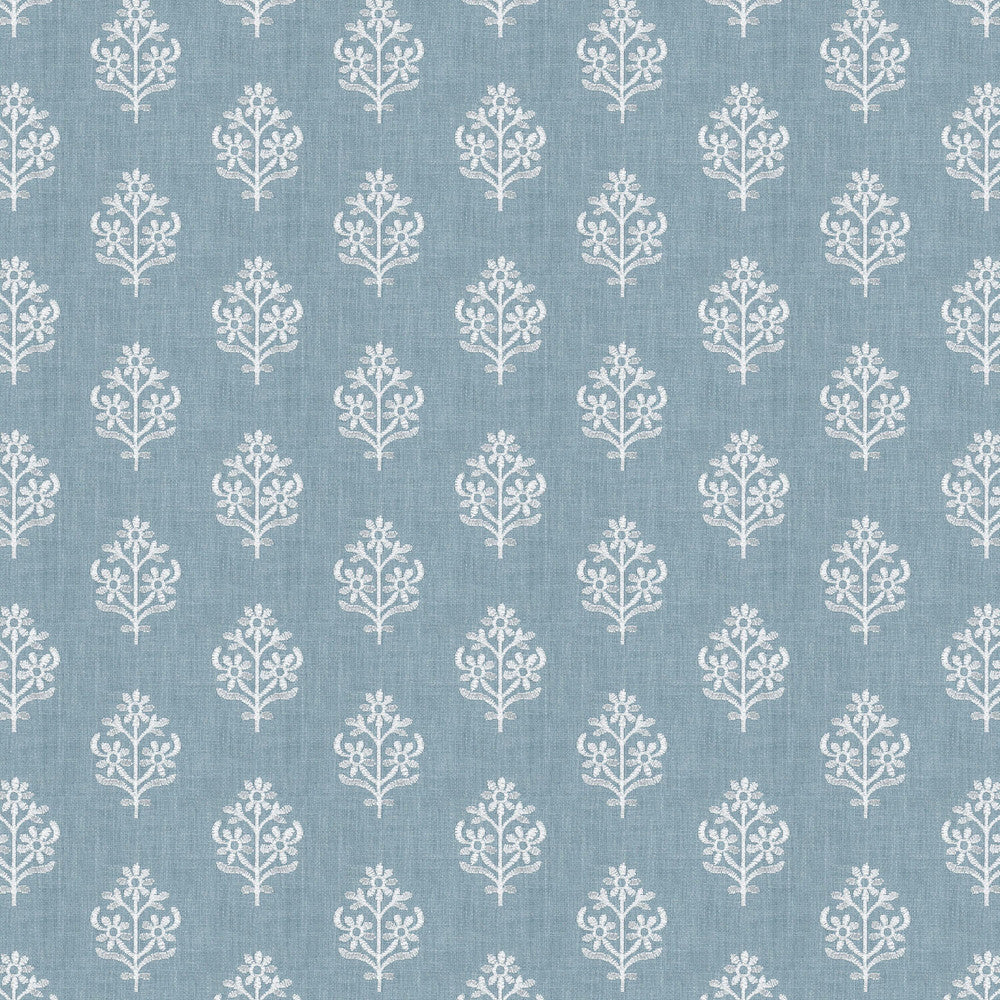 Summertime 4 Starlight by Stout Fabric Stout Fabric Summertime 4 StarlightFabric Rainbow Library Powder/Wedgewood 50%Cot 50%Pol %Pemb India </p><p>Repeat: H: 4.5, V: 9.75 53 in - Fabric Carolina -