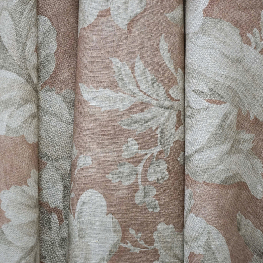 SUMMERLEA 42SJ102 by JF Designer Fabric JF Studio 100% Linen United Kingdom  Horizontal: 27 and Vertical: 37.875 56  - Swanky Fabrics -