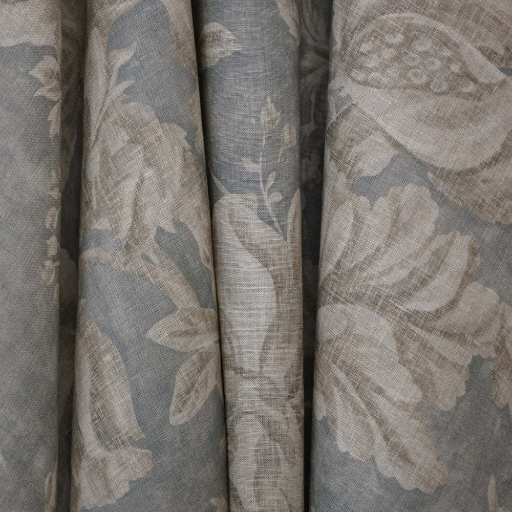 SUMMERLEA 63SJ102 by JF Designer Fabric JF Studio 100% Linen United Kingdom  Horizontal: 27 and Vertical: 37.875 56  - Swanky Fabrics -