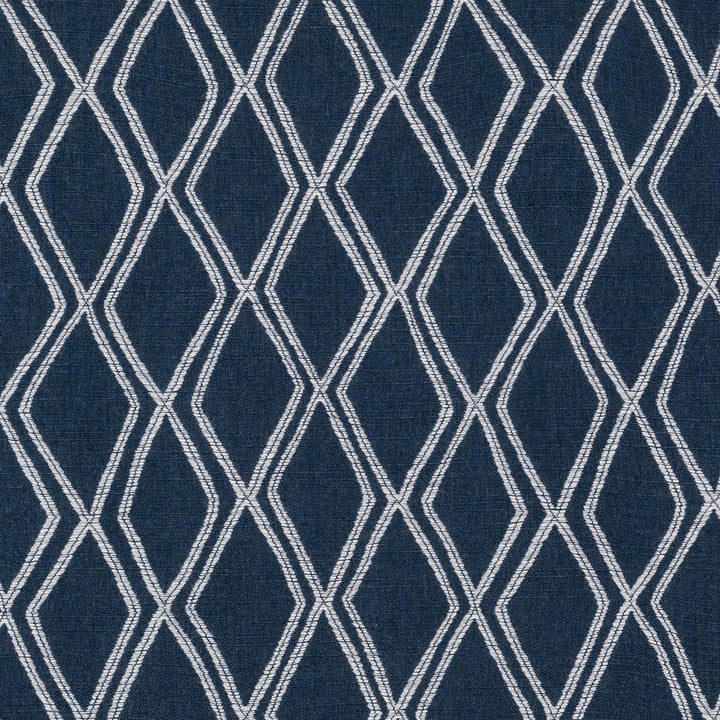 146206-0001 Voyage Indigo by Sunbrella Fabric Sunbrella 100% Sunbrella Solution Dyed Acrylic 50,000 Double Rubs (Wyzenbeek) </p><p>Repeat: Horizontal: 9.33 in. (23.7 cm) across the roll and Vertical: 7.52 in. (19.1 cm) up the roll 54 in. (137 cm) - Fabric Carolina -