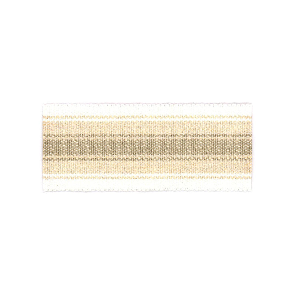 Sunrise Tape 4 Biscuit by Stout Trim Stout Trim Sunrise Tape 4 BiscuitTrim BEACH GROVE TRIM 100%SDA CHINA </p><p>Repeat: H: 0.000, V: 0.000 1.5 in - Fabric Carolina -