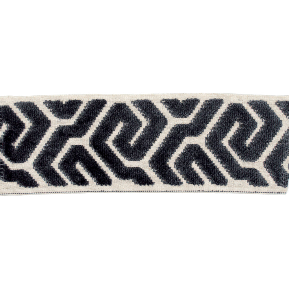 Sutton Tape Fossil by Magnolia Trim - 58% Rayon, 31% Poly, 11% Linen China Horizontal: and Vertical: 3.5 - Fabric Carolina -