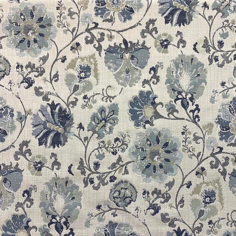 Suzi Blues by Magnolia Fabric - 100 Poly China 37000 Horizontal: 28.5 and Vertical: 28 57 - Fabric Carolina -