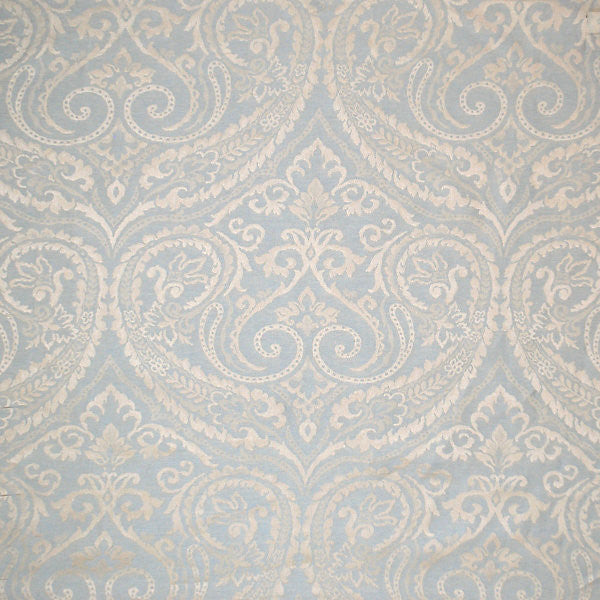 Blanchisserie/Powder Blue 4705-001 by Old World Weavers Fabric 100% LINEN ITALY LIGHT DUTY Horizontal: 35.5" and Vertical: 27.5" 55" - Fabric Carolina -