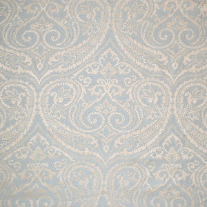 Blanchisserie Powder Blue by Old World Weavers Fabric