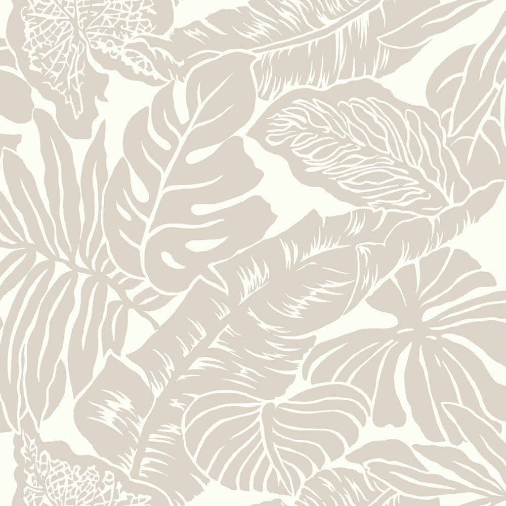 Metallic Valdivian Wallpaper by Ashford House Ashford Whites Covers about 56.4 square feet 20.5-in by 33-ft long roll Unpasted 20.5 - Fabric Carolina -