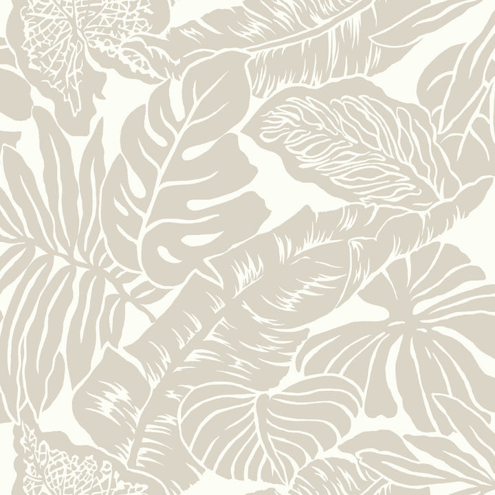 Metallic Valdivian Wallpaper by Ashford House Ashford Whites Covers about 56.4 square feet 20.5-in by 33-ft long roll Unpasted 20.5 - Fabric Carolina -