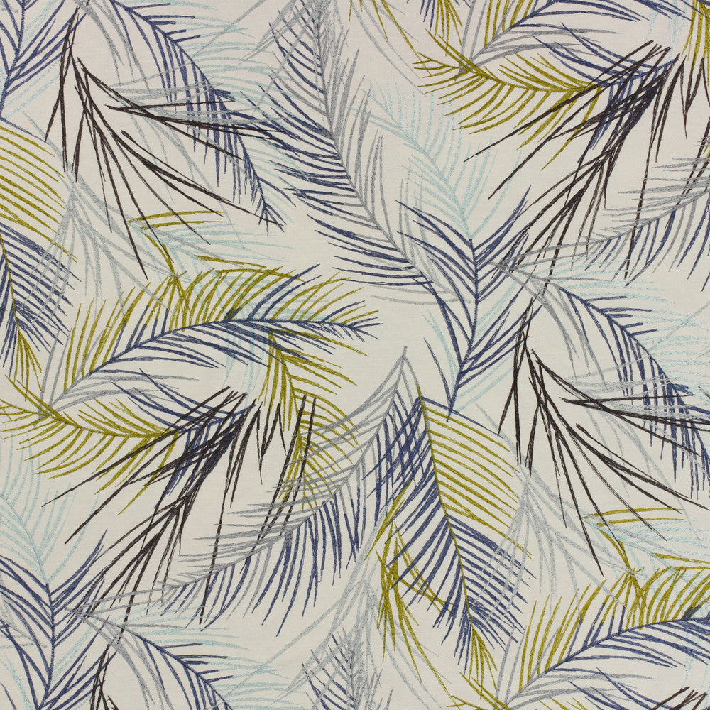 Sweptaway Beach by Richloom Fabric See sample 73% POLYESTER 27% COTTON BASE (100% POLY EMB) USA or Imported N/A </p><p>Repeat: V18.5" x H25.25" 56" - Fabric Carolina -