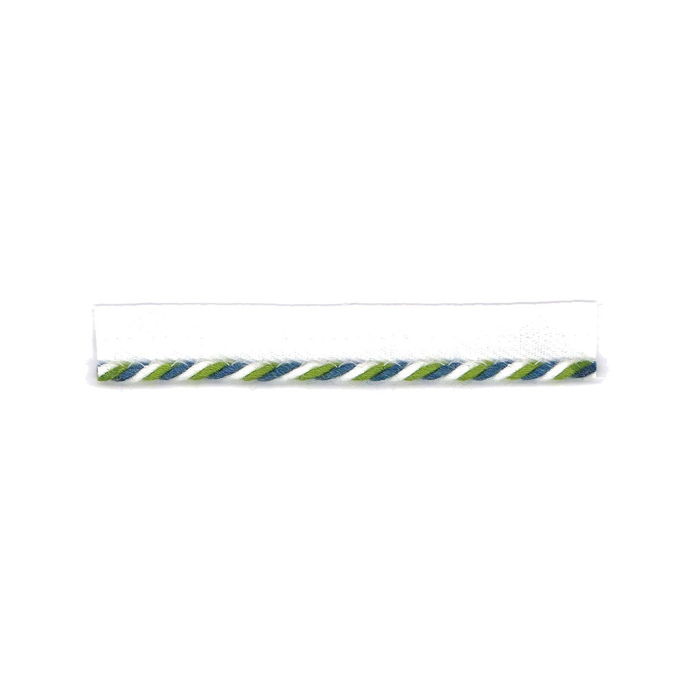 Swirl Lip Cord 2 Harbor by Stout Trim Stout Trim Swirl Lip Cord 2 HarborTrim BEACH GROVE TRIM 100%SDA CHINA </p><p>Repeat: H: 0.500, V: 0.000 0.13 in - Fabric Carolina -