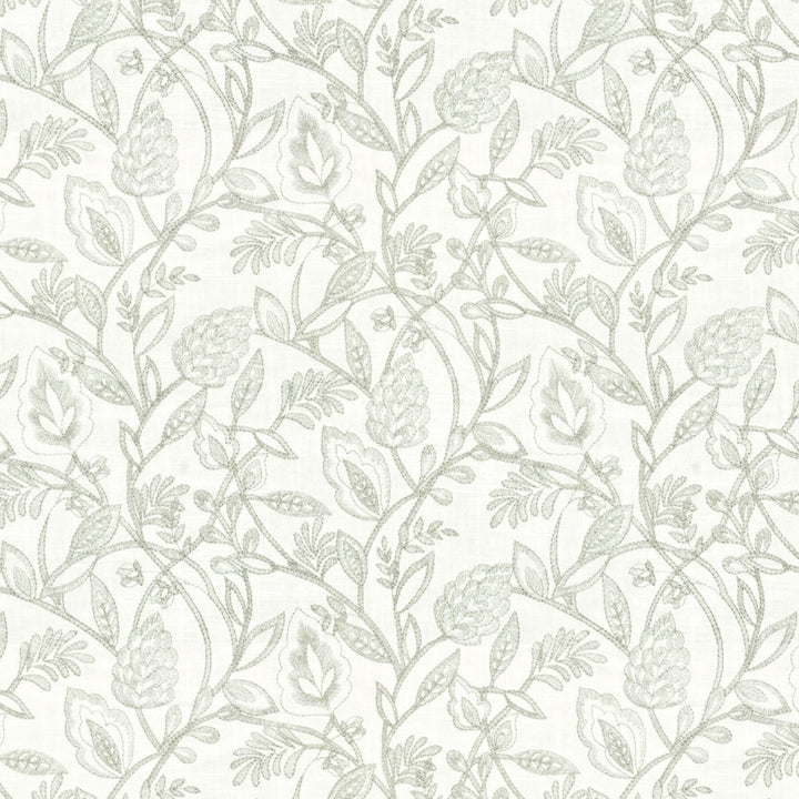 Switzer 3 Fog by Stout Fabric Color My Window Ash/Stone 55% Linen 45% Spun Viscose Viscose Embroidery CHINA CATB 117-2013 WYZENBEEK 30 000 DOUBLE RUB WEAR TEST (HEAVY DUTY) Horizontal: 17.75 and Vertical: 17.75 53 in - Fabric Carolina -