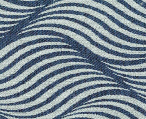 Swizzle Navy 031 by Norbar Designer Fabric PANAMA 100% POLYESTER INDIA 9"V - 6 3/4"H 54 - Swanky Fabrics -