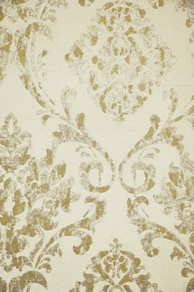Shasta (New) # 110 Topaz by Maxwell Fabric TELAFINA SEASON II 100% SILK INDIA </p><p>Repeat: Horizontal: H-13.4 and Vertical: V-31.3 54" - Fabric Carolina -