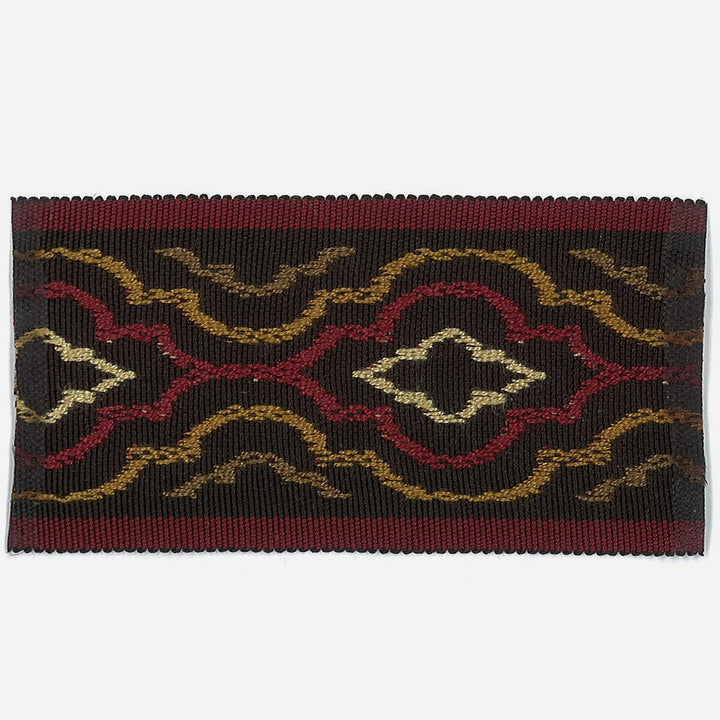 Synergy 2 Obsidian by Stout Trim Stout Trim Synergy 2 ObsidianTrim ACCENTS TAPES & BORDERS 83%SVI 17%POL CHINA </p><p>Repeat: H: 2.500, V: 0.000 2 in - Fabric Carolina -