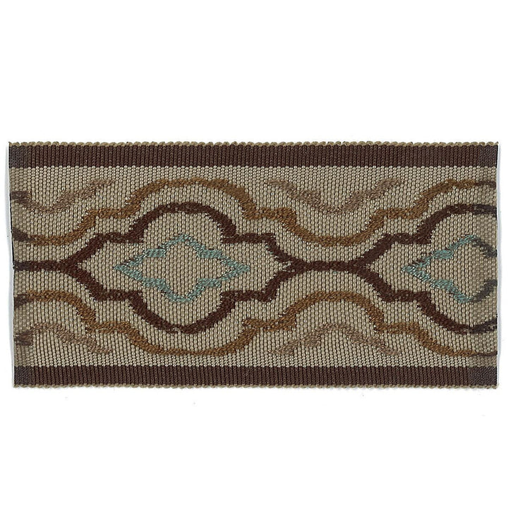 Synergy 3 Moonstone by Stout Trim Accents Tapes & Borders 83% Spun Viscose 17% Polyester CHINA Horizontal: 2.5 and Vertical: 0 2 in - Fabric Carolina -