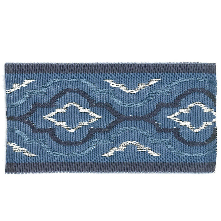 Synergy 5 Chambray by Stout Trim Stout Trim Synergy 5 ChambrayTrim ACCENTS TAPES & BORDERS CHINA </p><p>Repeat: H: 2.500, V: 0.000 2 in - Fabric Carolina -