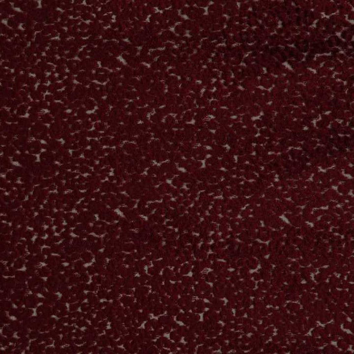 Safari Leopard Burgundy by Europatex Designer Fabric Safari 57% Polyester, 43% Viscose 6.67" H, 6.22" V 55.00 inches - Swanky Fabrics -